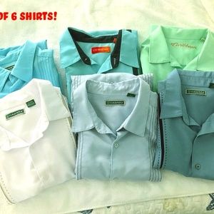 Set of 6 Cubavera  / Caribbean Men's Shirts
